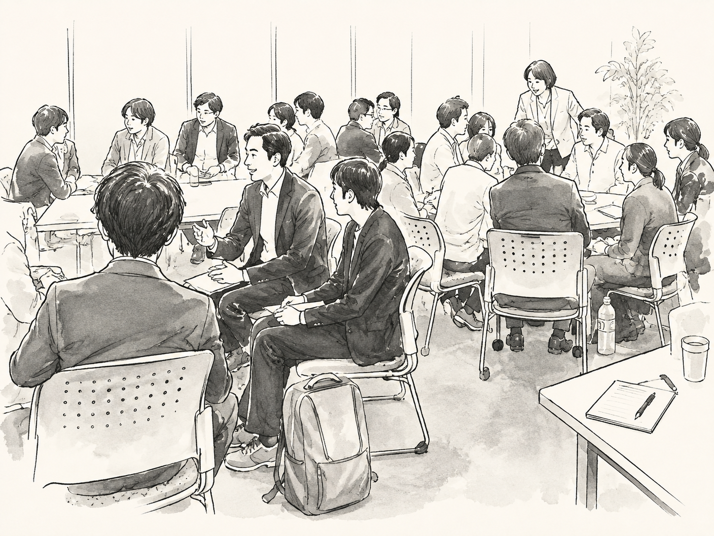 第2回住道みらいデザイン会議の様子